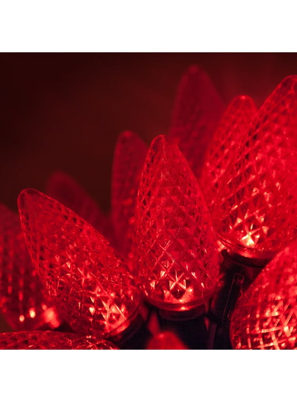 Christmas Lights Red