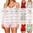 thumbnail image 3 of GUACER Pajama Sets for Women Lace Trim Camisole with Shorts - Soft Stretch Knit Sleepwear for Bed & Lounge, 3 of 6