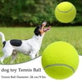 thumbnail image 2 of UOYOTT 24cm Inflatable Toy Tennis Ball Giant Ball Outdoor Puppy Sports Tennis X5C2, 2 of 8