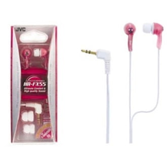 JVC Earbuds Pink, HA-FX55ZP