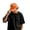 Orange, variant on Unisex Adjustable Hop Baseball Cap With Flat Brim For Everyday Streetwear Style No Waster Cap