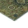 thumbnail image 3 of Addison Rugs Mayfield Premium Machine Washable Traditional Global Aloe Rectangle Rug, 9' x 12', 3 of 7