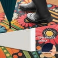 thumbnail image 2 of Yayeee Doormat for Indoor Entrance 32" x 20" Non Slippery Floor Rug, Red Colorful Flowers with Dots, 2 of 8