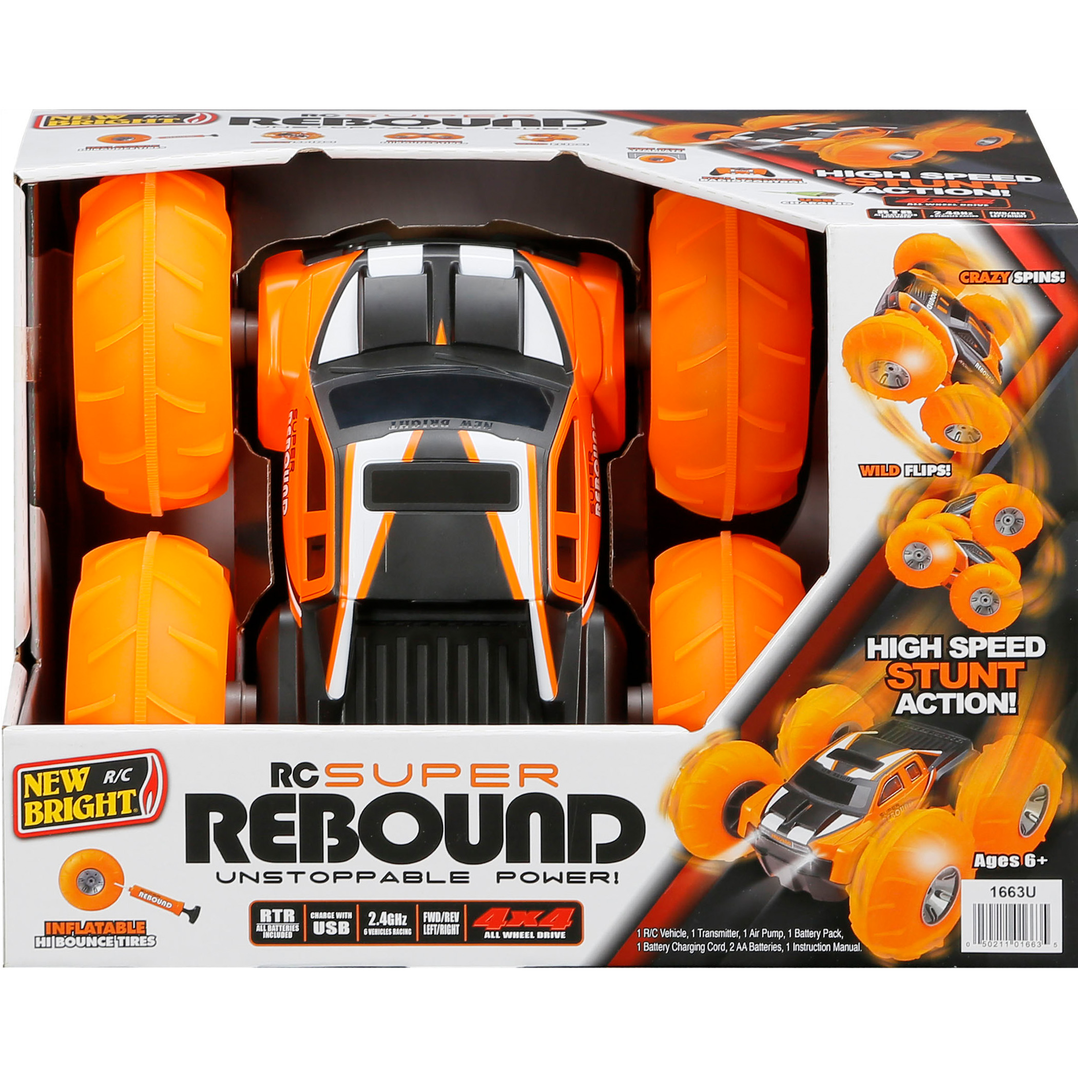 Auto RC 2 Pezzi Super Bumper Car - Drift 360° Con Luci LED E Musica - Camion Giocattolo Telecomandato Per Bambini
