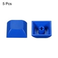 thumbnail image 3 of Unique Bargains 1U Blank Keycaps, 5 Pack Universal PBT Keyboard Replacement Accessories for MX Mechanical Keyboard, Blue, 3 of 6