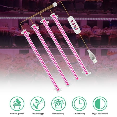 

Xinyolin Plant Light IP20 Waterproof Full Spectrum Timing Household LED Plant Grow Lamp for Greenhouse