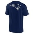 thumbnail image 3 of Unisex Fanatics Navy New England Patriots Elements Super Soft Short Sleeve T-Shirt, 3 of 3