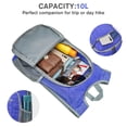 thumbnail image 3 of Mochila de Senderismo G4Free Ligera Impermeable Plegable 10L/15L, 3 of 9