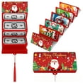 thumbnail image 1 of relayinert 10pieces Elevate Festive Vibe With Envelope Christmas Gift Holder Unique Greeting Card Cardholder red, 1 of 6