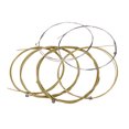 thumbnail image 1 of UPOUART 6Pack Acoustic Guitar String Set Replacement for Musicians with Black Color, 1 of 8