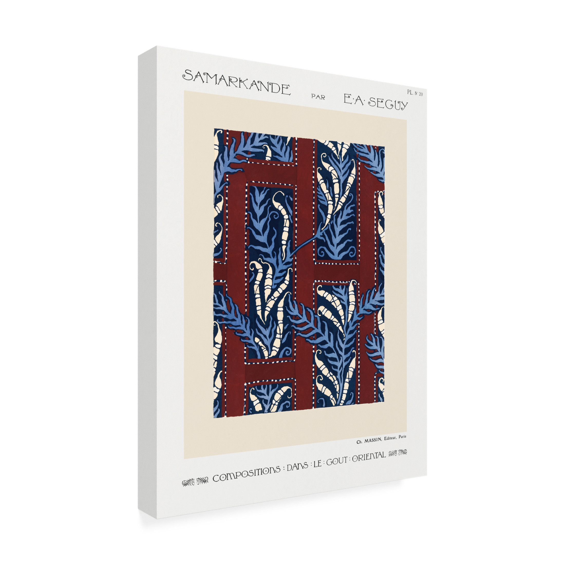 Trademark Fine Art Pictufy Samarkande 20 Canvas Wall Art