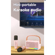thumbnail image 3 of Máquina de karaoke para niños y adultos, minialtavoz portátil con Bluetooth y micrófono inalámbrico, luz LED para banquetes, B, 3 of 8
