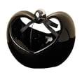 thumbnail image 1 of Bearachild Bandeja decorativa de cerámica para frutas: trae el espíritu navideño a tu hogar sin la molestia de limpiar manzanas. Platos con Decoración del hogar negro, 1 of 6