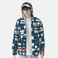 thumbnail image 4 of Kll Dental Seamless Print Men'S Women’s Upf 50+ Sun Protection Outdoor Hoodie Jacket Long Sleeve Fishing Hiking Performance Shirt- 3x-Large, 4 of 8