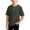 Army Green, variant on Boys Waffle Henley Shirts Short Sleeve Button up Crewneck T-Shirts Summer Solid Color Knit Basic Tees Tops for Kids 4-14 Years