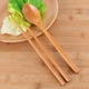 thumbnail image 2 of 1 juego de palillos y cucharas de madera, vajilla japonesa hecha a mano (color natural), 2 of 6