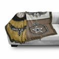 thumbnail image 3 of Occult Soft Flannel Fleece Throw Blanket, Occult Themed Insects Print Forces of Nature and Mother Earth Boho Line, Cozy Plush for Indoor and Outdoor Use, 60" x 80", Multicolor, by Ambesonne, 3 of 6