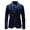 Blue, variant on Men's Denim Jacket With Pockets Three Button Long Sleeve Casual Jacket Clothes