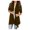 Brown, variant on Women Cardigan Sweater Sale Long Sleeve Cardigan for Women Long Sleeve Polyester Long Cardigans No Pockets Cardigan Jacket Style Q-4182 Winter Knit Sweater Outerwear Coat Brown S
