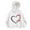 Z-White395, variant on SonxaHe Little Girl Hoodies Lightweight Heart Prints Hooded Sweatshirt Kids Durable Relaxed Activewear Comfortable Hoodies Black,Size 5-6 Y