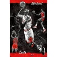 thumbnail image 1 of Michael Jordan - Sketch Wall Poster, 22.375" x 34" Framed, 1 of 4