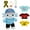 blue, variant on Axolotl Plush with 9 Pcs of Axolotl Stuffed Animal Clothes and Accessories, Axolotl Gifts Ideas for Girls Ages 3 to 12
