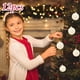 thumbnail image 4 of 2025 Nuevas Bolas De Terciopelo Navideñas 12 Unidades Adornos Para Árbol De Navidad Con Copos Verdes Bolas De Plástico Adornos Navideños De Terciopelo Rojo Para Colgar En El Árbol De Navidad Adornos, 4 of 5