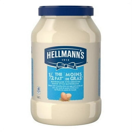 Hellmanns Light 1/2 Fat Mayonnaise 1.42 Liters/1.5 Quarts