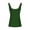 Green#women's u neck ribbed workout camisoles, variant on Women's Ribbed Tank Tops 2026 Summer Casual Workout U Neck Vests Fitted Knitted Sleeveless Lightweight Basic Camisole Green,XL