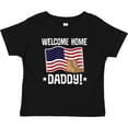 thumbnail image 3 of Inktastic Military Dad Welcome Home USA Flag Boys or Girls Baby T-Shirt, 3 of 5