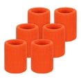 thumbnail image 3 of Greeniant Muñequeras de poliéster de 6 piezas, a prueba de sudor, de doble capa, lavables, ajustables, flexibles, para deportes, protector de Type5 NO5, 3 of 6