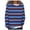 Blue, variant on Scyoekwg Long Sleeve Shirts for Women Sweatshirt for Women Crewneck Sweatshirts Casual Comfy Fall Striped Pullover Sweatshirt Tops (Wine,M)