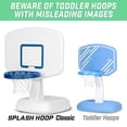 thumbnail image 5 of GoSports Splash Hoop Classic Swimming Pool Basketball Game - Blue or White, 5 of 5