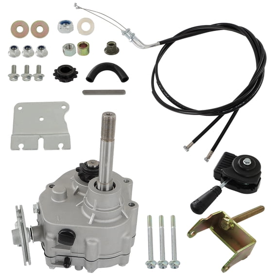 Genrics Go Kart Forward Reverse Gear Box Replacement for 2HP-7HP Go Kart Engine Local 30 Series