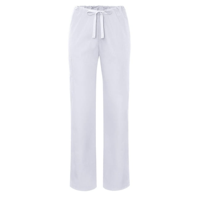 Sivvan Pantalon d'Uniforme Unisexe à Jambe Fuselée avec Cordon