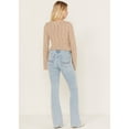 thumbnail image 3 of Idyllwind Women's Melbourne Medium Wash High Risin Distressed Bootcut Jeans - IWHO22J20-MDW 0W x 36L, 3 of 4