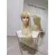 thumbnail image 3 of Peluca Rubio Claro Cabello Liso Largo Fibra Sintetica con Fleco beige Unitalla Lymalimoon SW Lisa Rubio Claro, 3 of 6