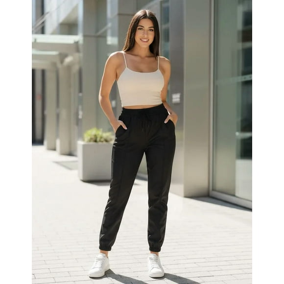 Jogger elegante Negro mediana