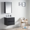 thumbnail image 2 of Valencia 24" w/ Medicine Cabinet (Silver Grey), 2 of 7