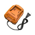 thumbnail image 4 of Cargador de 21 V para herramientas eléctricas, accesorio, estación, adaptador de carga para herramientas eléctricas portátiles, compacto, de alto Naranja, 4 of 10