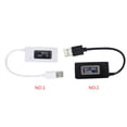 thumbnail image 2 of Youkk LCD USB Detector Voltage Current Meter Mobile Power Capacity Tester white, 2 of 6