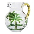 thumbnail image 2 of LeadingWare AS-0611 AC-0611 Palm Tree 3 qt. Pitcher with Bamboo Handle, 2 of 3