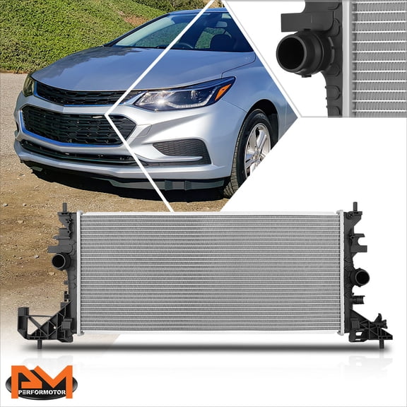 PM PERFORMOTOR for 16-19 Chevy Cruze Factory Style Aluminum Core Cooling Radiator DPI-13620