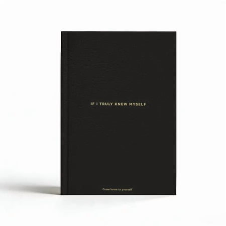 If I Truly Knew Myself Daily Journal Notebook – Undated Guided Reflection Book for Emotional Healing, Self-Discovery, Self-Love, Shadow Work, Forgiveness & Goal Setting