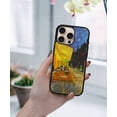thumbnail image 5 of WIRESTER Shockproof Soft Rubber Cover Case for Apple iPhone 16 Pro Max 6.9" 2024, Cafe Terrace At Night Van Gogh, 5 of 5