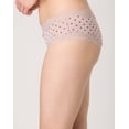 thumbnail image 3 of Maidenform Scalloped Lace Trim Cheeky Hipster Underwear Eve Blsh Daisy Dot Prt 7 Women's, 3 of 4