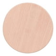 thumbnail image 3 of Round Wood Coaster Placemat Round Heat Resistant Drink Mat Cup Pad for Home KitchenWood Color, 3 of 7