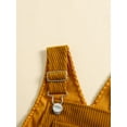 thumbnail image 6 of Suealasg Baby Girl Summer Corduroy Overalls 3 6 12 18 24 Months Infant Girls Jumpsuit Casual Suspender Pants Clothes, 6 of 7