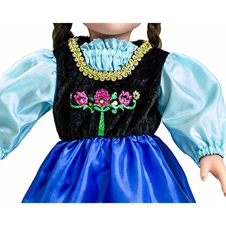 open lace back dress Little Adventures Ice Princess Dress Up Costume