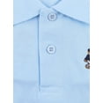 thumbnail image 4 of ENFLASH Girls Boys' Moisture Wicking Performance Sport Polo Short Sleeve Knit Uniform Shirt, 4 of 6